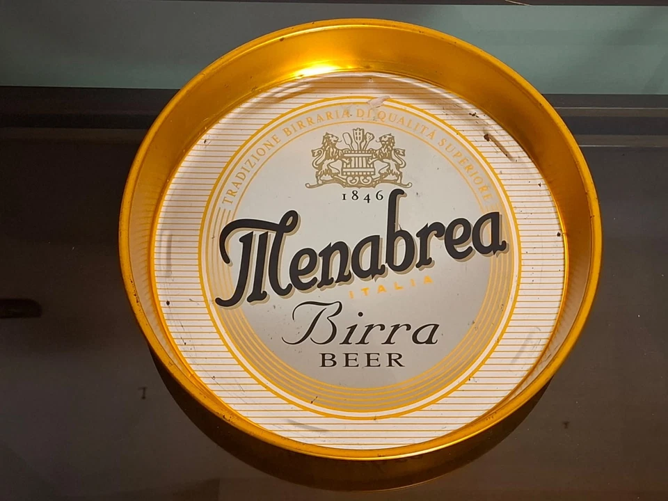 Coppia Di Vassoi Becks E Menabrea - Immagine 2 di 4