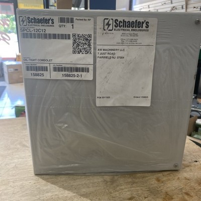 Schaefers SPCL-12C12 Oil Tight Consolet