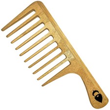 Sequoia Detangling Beard Rake - XL Oversized Detangler Comb for All Hair Type...