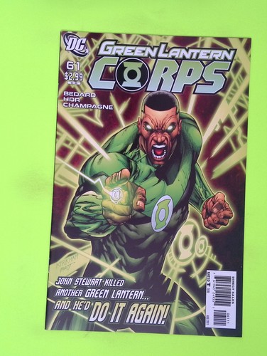 Green Lantern Corps #61 Vol. 2 2011 DC Comics 1st App High Grade W98-124