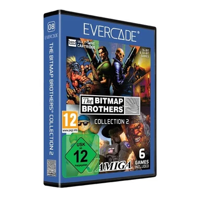 BLAZE ENTERTAINMENT Blaze Evercade The Bitmap Brothers Collection 2 Catridge mit 6 Games NEU&OVP
