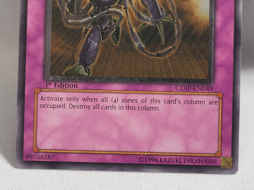 YuGiOh TCG Blasting Fuse - 1st Ultimate - CDIP-EN049 LP Name imprint  Misprint - Image 4 of 4