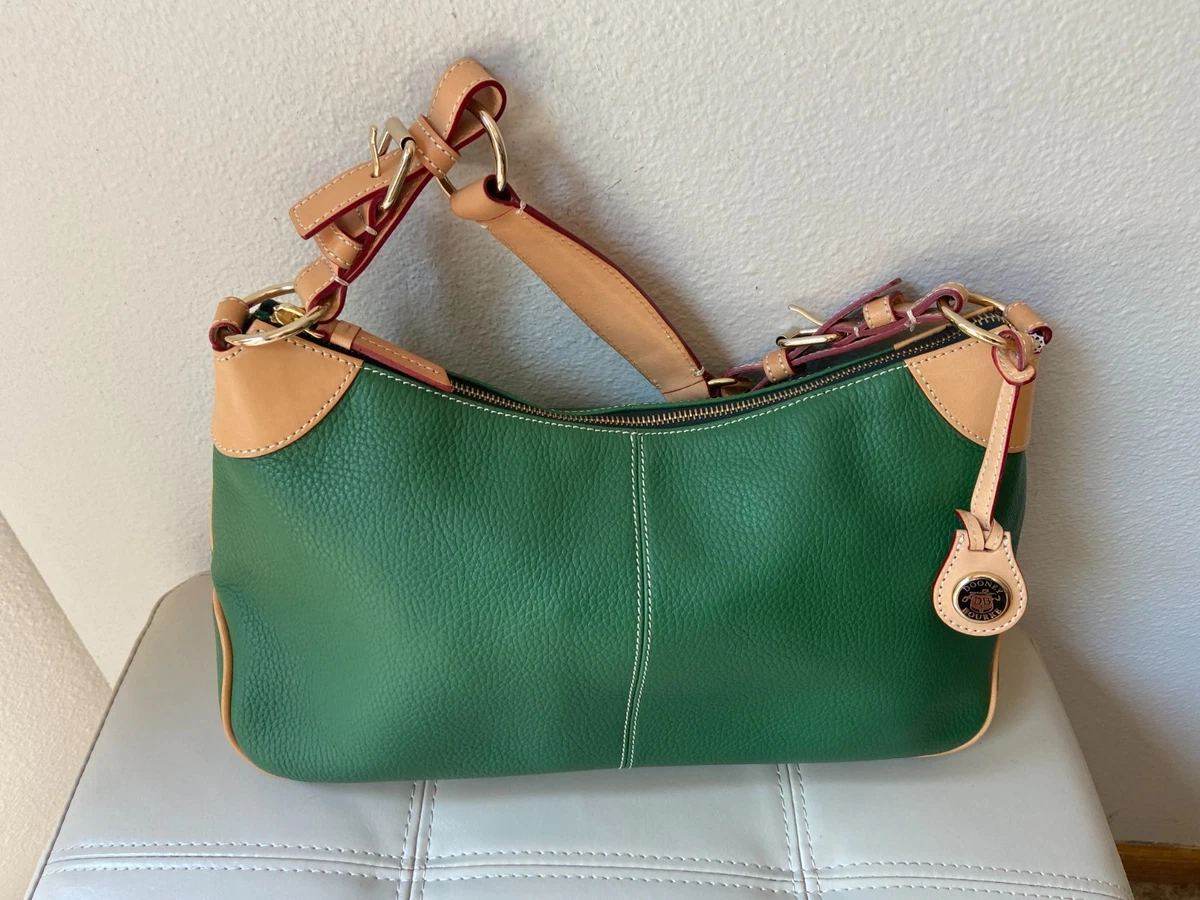 DOONEY & BOURKE レザー ショルダーバッグ グリーン Dooney & Bourke Shoulder Bag Green Bags & Handbags for Women for