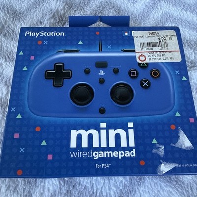 Hori Mini Wired Gamepad for PS4 Blue Sony PlayStation 4 F/S