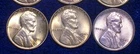 1945-PDS UNC/BU WHEAT CENTS - TOUGH COINS - SEE PICS!!