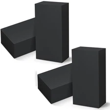 4 Pcs HDPE Plastic Block 2" x 3" x 6", Polyethylene Solid Plastic Block for M...