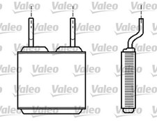 Wärmetauscher Innenraumheizung VALEO 812149 Kupfer für OPEL CORSA S93 COMBO U99