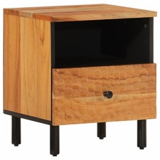 Bedside Cabinets Nightstand Bed Cabinet Side Table End Table Solid Wood vidaXL