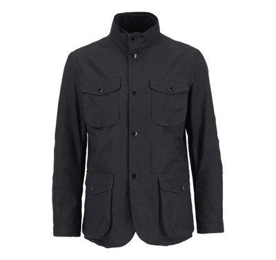 BARBOUR Ogston Gewachste Jacke MWX0700BK11 Schwarz Herren