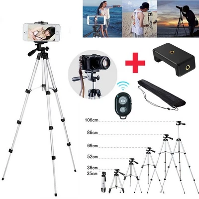 MARKENLOS Móvil Bluetooth Selfie Stick Trípode con Control Remoto Rotación 360° Barra Selfie