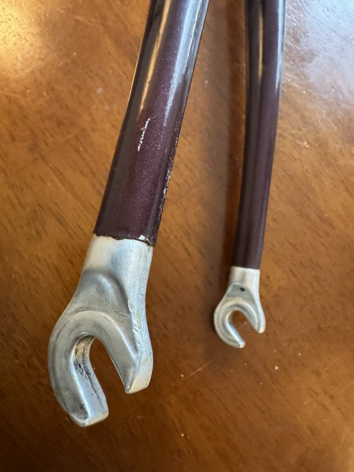 "Horquilla de carbono roscada Trek ICON 1"" de colección - corona con orejetas - dirección de 6 1/4"" - usada" Foto 3 de 4