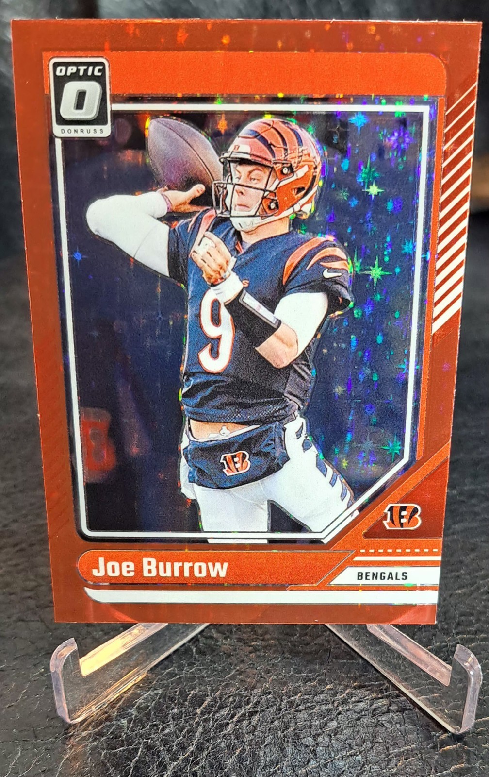 2024 Panini Donruss Optic - Joe Burrow #38 Red Stars Prizm Sp