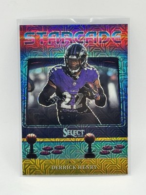2025 Panini Select Derrick Henry STARCADE Gold 01/10 🔥 Case Hit