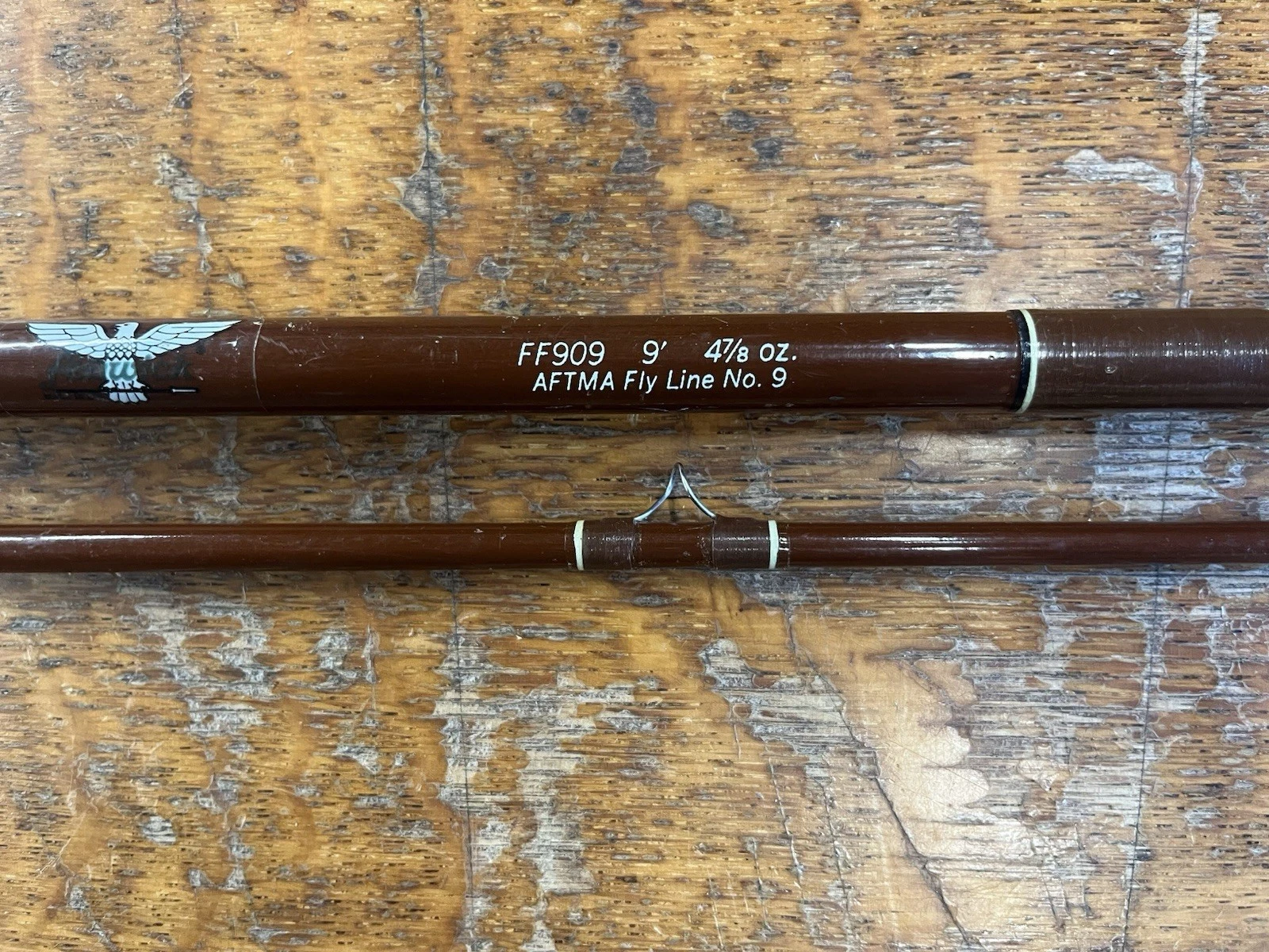 Fenwick Fiberglass FF909 9ft, 9 Weight Fly Rod, With Tube
