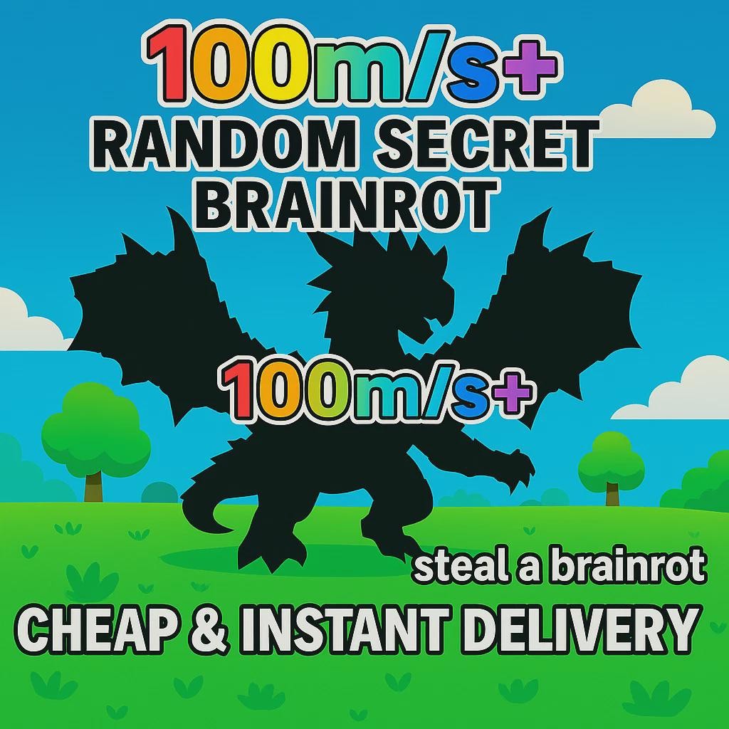 Steal A Brainrot - $500M/S+ Random Brainrot Cheapest and FASTEST Delivery Steal A Brainrot - $500M/S+ Random Brainrot Cheapest and FASTEST Delivery