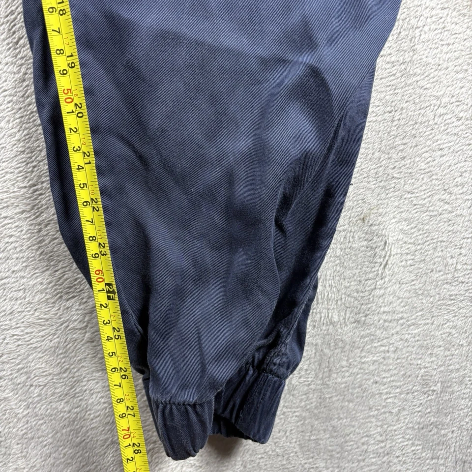 C & C California Lyocell Women’s M Navy Blue Drawstring Coastal Flow #1772 - Image 3 of 4