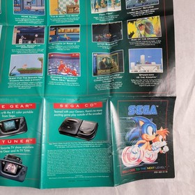 Sega Dreamcast Genesis Saturn Lot Console Game Instruction Manuals Ad Posters