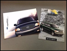 1999 Ford Expedition 22-page Car Sales Brochure Catalog - Eddie Bauer Set 1999 Ford Expedition 22-page Car Sales Brochure Catalog - Eddie Bauer Set