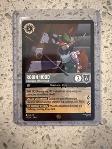 Lorcana Robin Hood - Champion of Sherwood 177/204 Fabled Regular