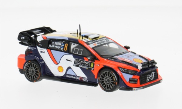 Hyundai I20 N Rally1, Wrc, Rally Monte Carlo, 2025, #8, O.TäNak/M.JäRveoja, 1:43-image