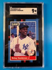 Most Expensive 1988 Leaf Baseball Cards
