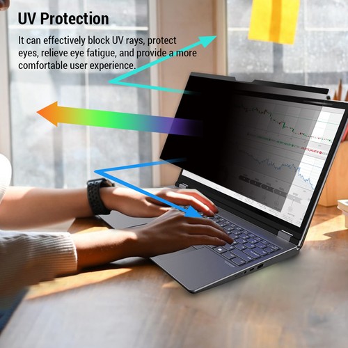 Geeignet Für 12 5-Zoll-16:9-Laptops Magnetischer Datenschutz-Bildschirmfilt FAT - Bild 2 von 7