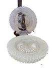 VTG Anchor Hocking Miss America Clear 8 1/2” Salad / Dessert Plates - Set of 4
