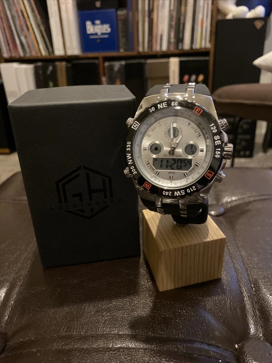 Golden hour military watch 2025