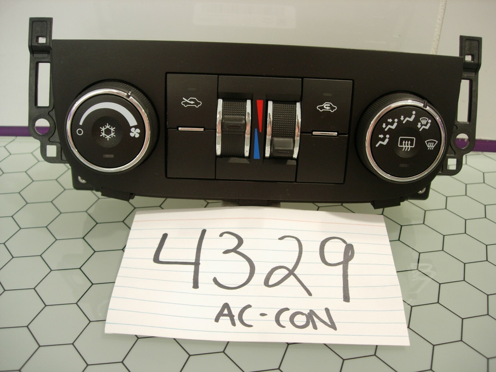 06 07 08 09 10 11 Chevrolet Impala AC and Heater Control Used Stock #4329-AC
