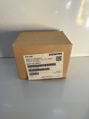 New Siemens S7-1200 Power Module PM1207 6EP1332-1SH71