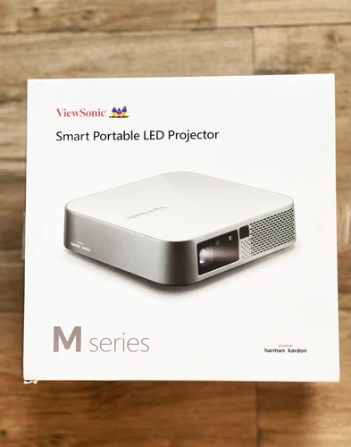 ViewSonic - Smart Portable LED Projector M series with Manual (EMPTY BOX ONLY)