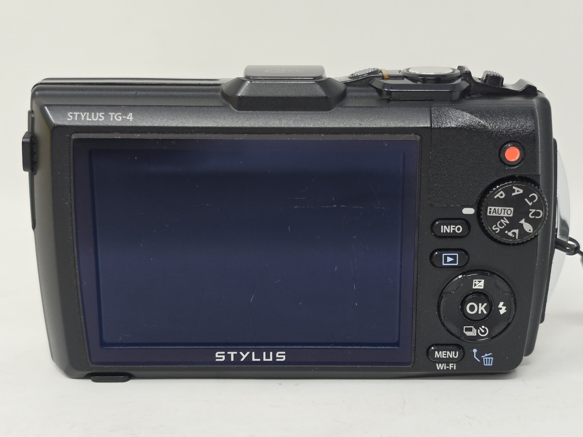Olympus Tough TG-4 Stylus 16MP Digital Camera w/ Few