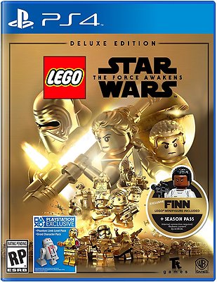 NEW LEGO Star Wars: The Force Awakens Deluxe Edition (Sony PlayStation 4,  2016) 883929540525|