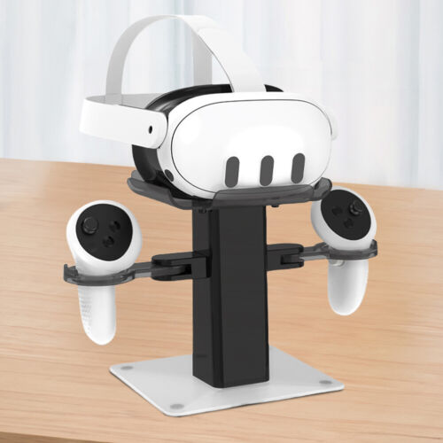 VR Charging Dock Headset Display Stand and Controller Mount for Meta Quest 3/3S