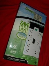 360 Electrical MFR 36073 2160 Joules Green Surge 8-outlet Surge Protector