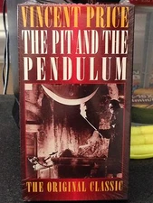 *one owner!* Pit And The Pendulum 1961 VHS MINT Vincent Price Barbara Steele AIP