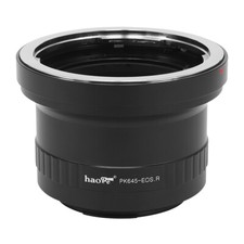 Manual Lens Adapter for Pentax 645 PK645 Lens to Canon RF Mount EOS R Camera