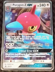 Porygon-Z GX SM216 Sun & Moon Black Star Promo Holo