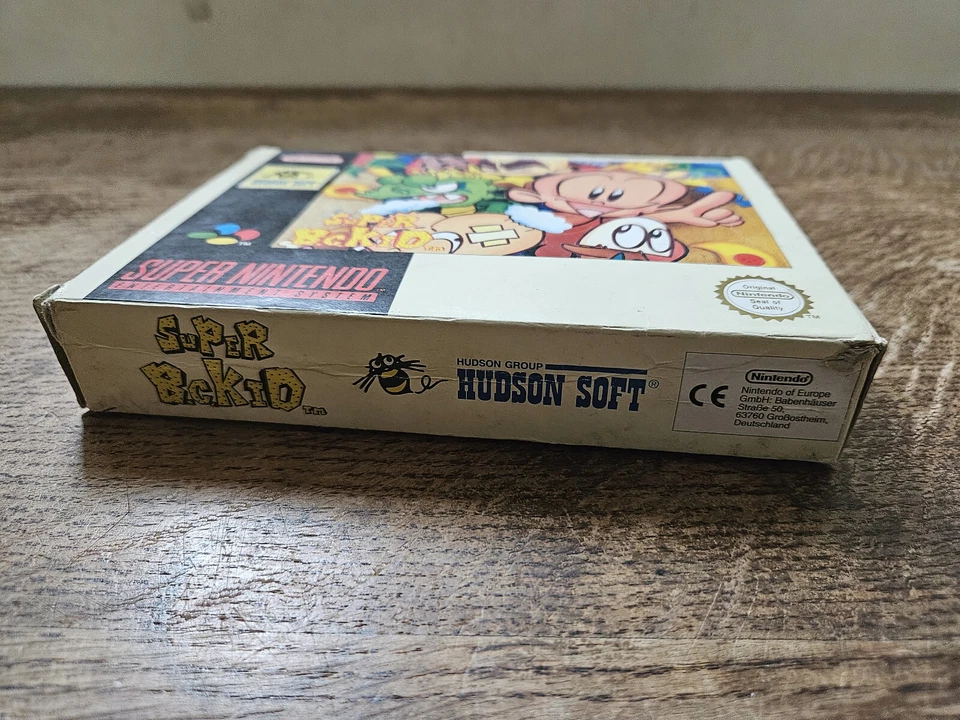 SNES SUPER NINTENDO - SUPER BC B.C. KID #PLT UKV PAL CIB - Image 4 of 4