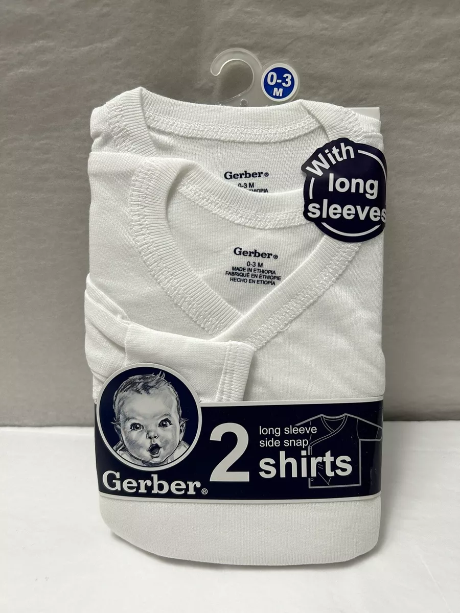 Gerber side hotsell snap shirt
