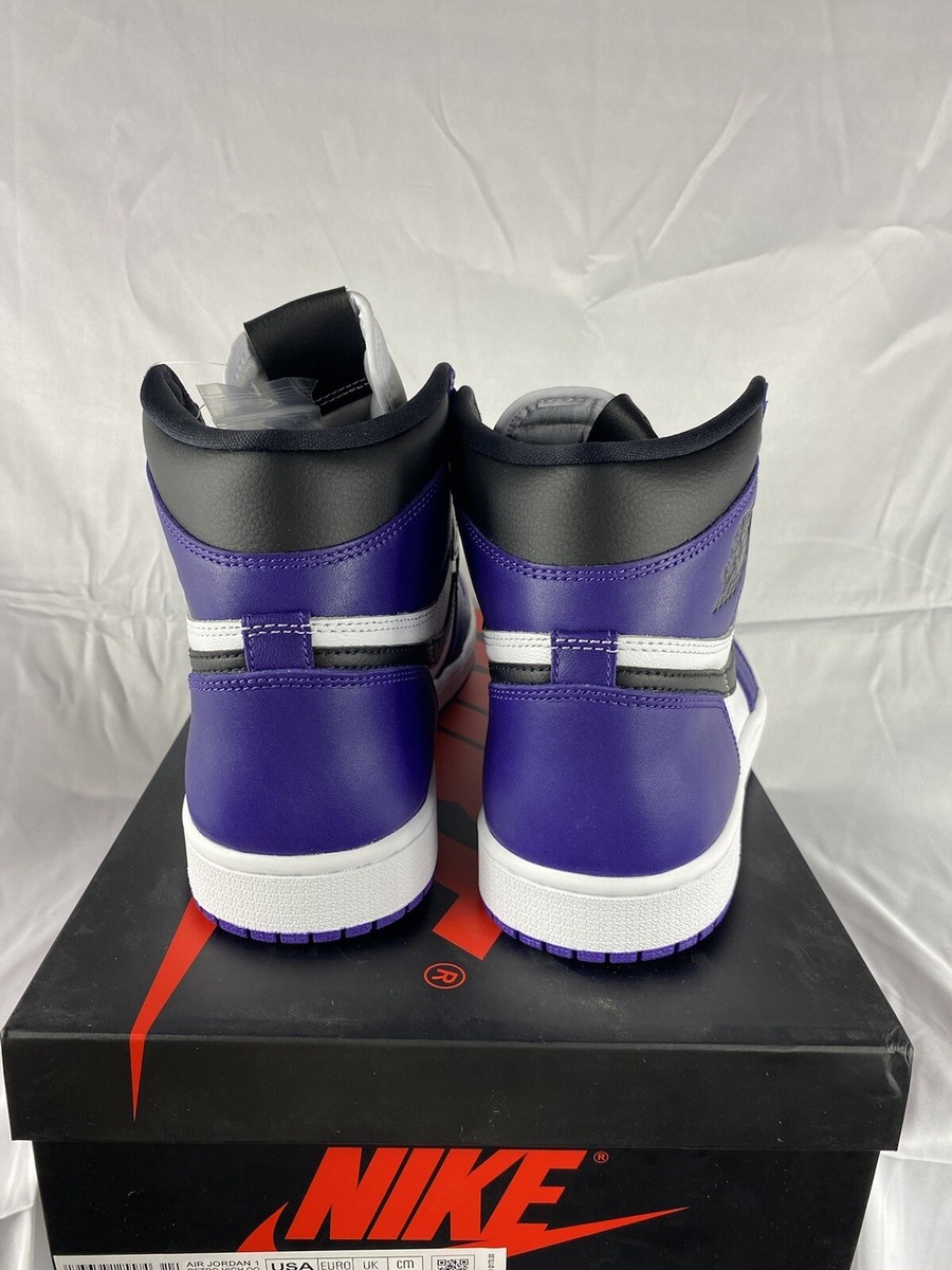 Nike Air Jordan 1 Retro High OG Court Purple 2.0 Shoe Men's