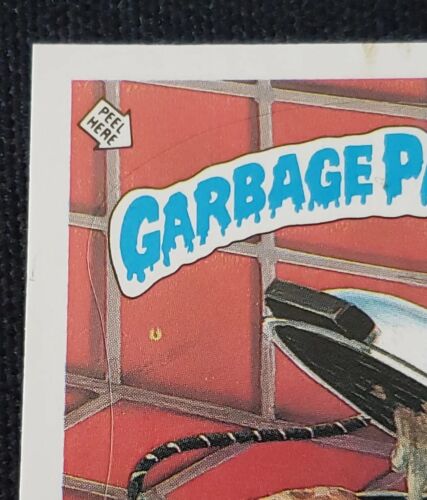 GARBAGE PAIL KIDS 324a WAFFLE IRA 1987 Series 8 Flame Printing Error GPK Card - Picture 1 of 9