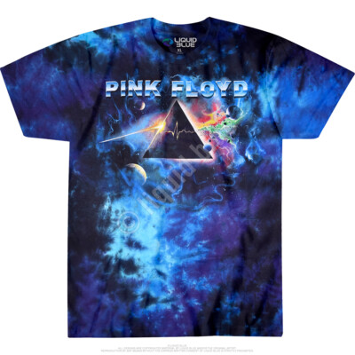 #ad PINK FLOYD PULSAR PRISM DARK SIDE OF MOON TIE DYE T SHIRT S M L XL XXL $28.69