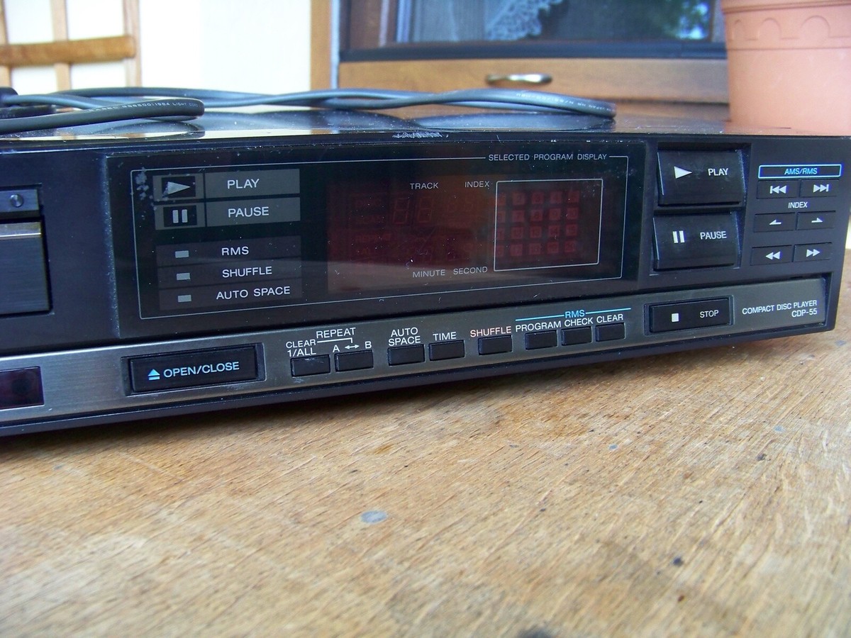 Sony CDP-55 - Fully functional - CD-Audio 1986 | eBay