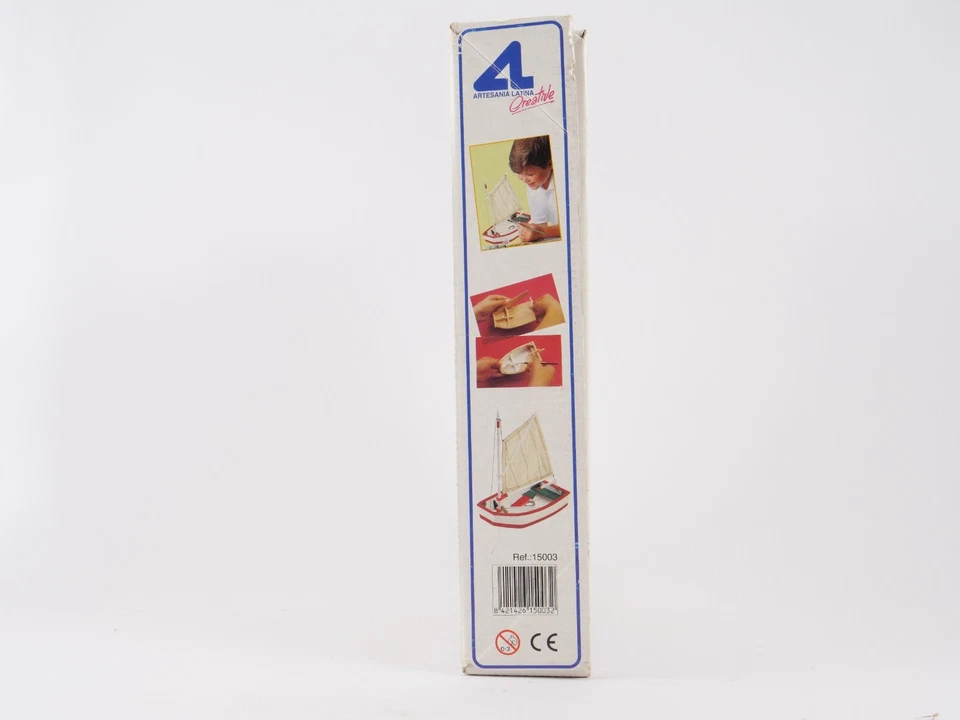 AL Artesania Latina N° 15003 Barca Optimist Modello Nuovo In Scatola - Immagine 2 di 4