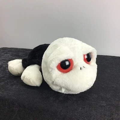 Russ Berrie,Dracula Schildkröte Fangs,weiß/schwarz,Augen rot,bestickt,