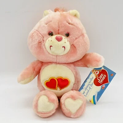 Care Bears Love-A-Lot Bear Hearts Plush 12" Stuffed Animal Toy 1983 Kenner NWT - Image 1 of 4