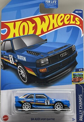 hot wheels'84 AUDI SPORT QUATTRO 1/5 RALLY CHAMPS | eBay