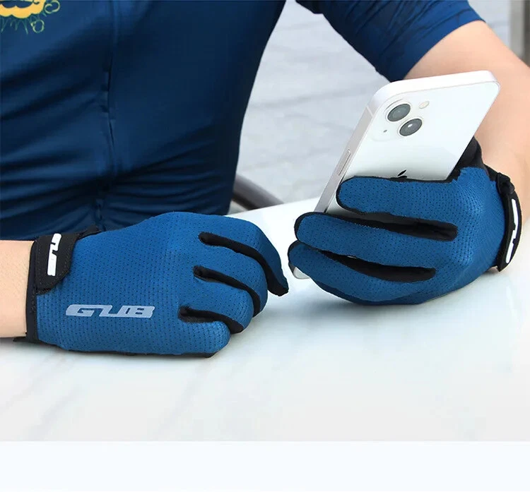 Fahrradhandschuhe Vollfinger Rutschfest Winddicht Touchscreen Rennrad MTB - Bild 3 von 4