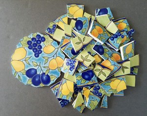 Sango Summersweet Mosaic Tiles 4290 74 Pcs Focal Lemon Blueberry Image Is Loading Sango 034 Summersweet Mosaic Tiles 4290 74